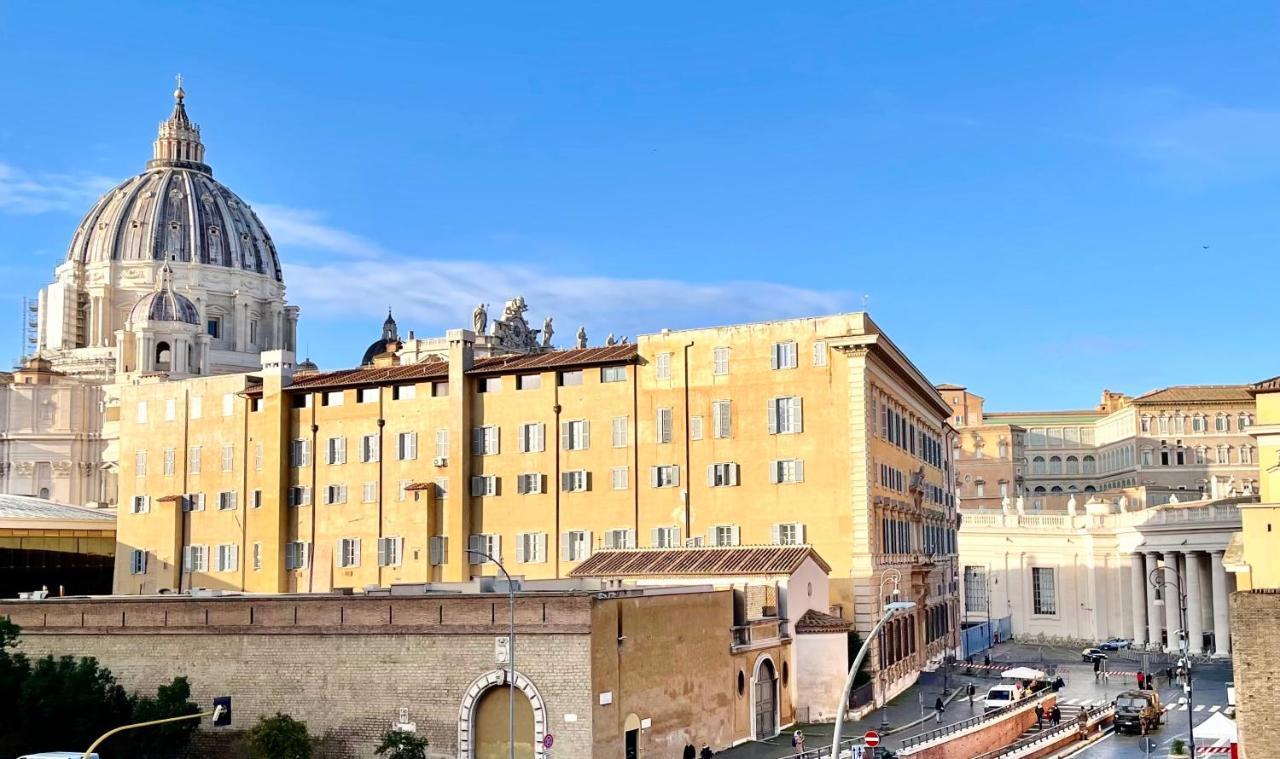 Apartmán Vista San Pietro Řím Exteriér fotografie